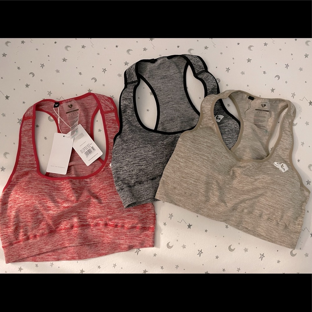 Womens Best XL set of 3 Move Seamless Sports Bras-